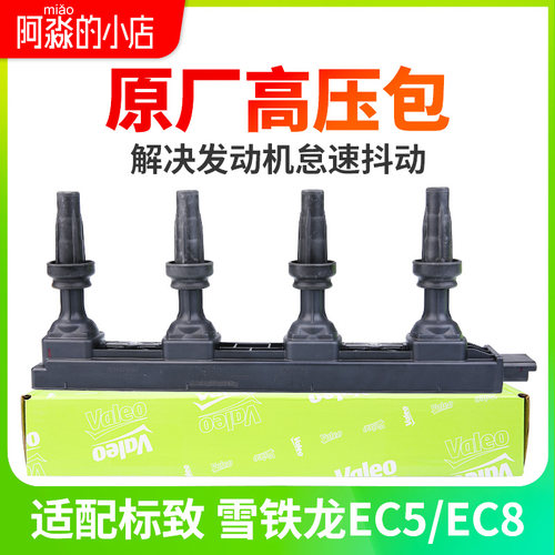 标志雪铁龙点火线圈高压包