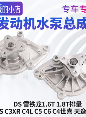 DS5 DS6 DS3 DS4雪铁龙C4L C4世嘉云逸C6 C5天逸C3XR水泵1.6T1.8T