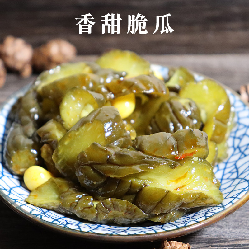 开胃下饭菜香甜酱黄瓜香脆500克