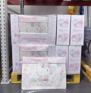 山姆三丽鸥地垫软硅胶泥多功能垫2张装 卡通可爱防滑吸水速干门垫