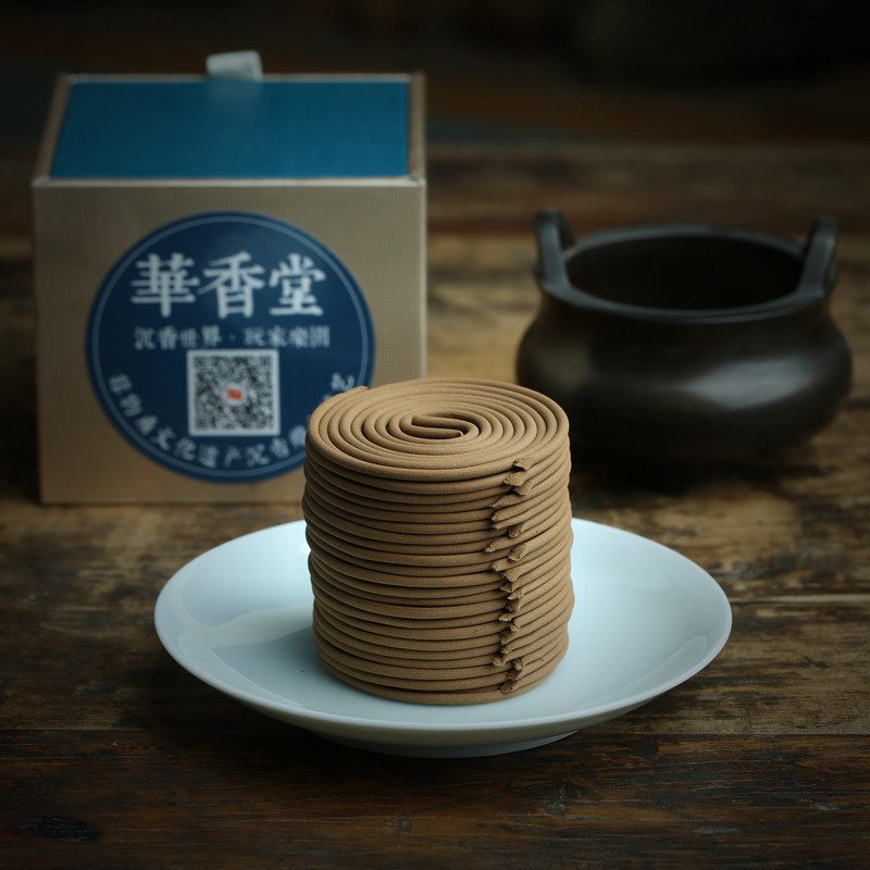 天然越南芽庄沉香富森红土盘香线香檀香助眠安神室内熏香家用香薰