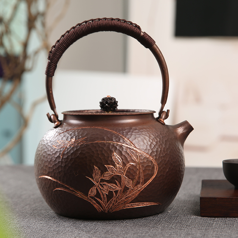 纯铜无涂层礼品烧水壶