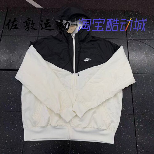 NIKE男子刺绣LOGO防风外套