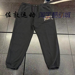 男子复古印花运动休闲加绒收口长裤 FV4454 耐克 Nike