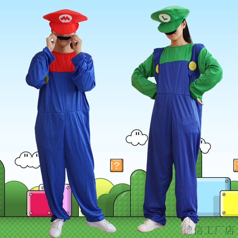 Halloween Costumes cosplay children Mario Louis Super Mario clothing adult costume suitin the Women's clothing/Boutique , Costume/National costume/Stage costumes , National costume/Costumes  category - from Buy2taobao.com to provide professional Taobao agent buy service