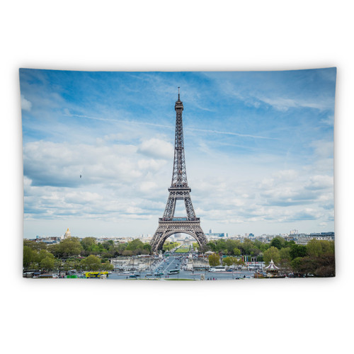 Eiffel Tower埃菲尔铁塔法国巴黎建筑周边装饰海报背景布挂布墙毯