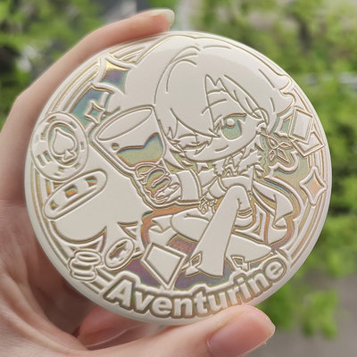 崩坏星穹铁道浮雕吧唧Aventurine