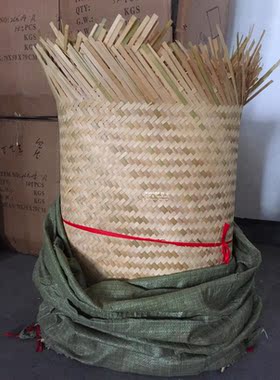 竹编竹篾 半成品 手工竹编 二篾竹席 搭棚、装饰、建筑用席定做