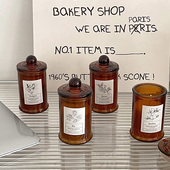 复古小众风高级浪漫氛围情调香薰蜡烛装 饰桌面卧室香氛摆件礼物女