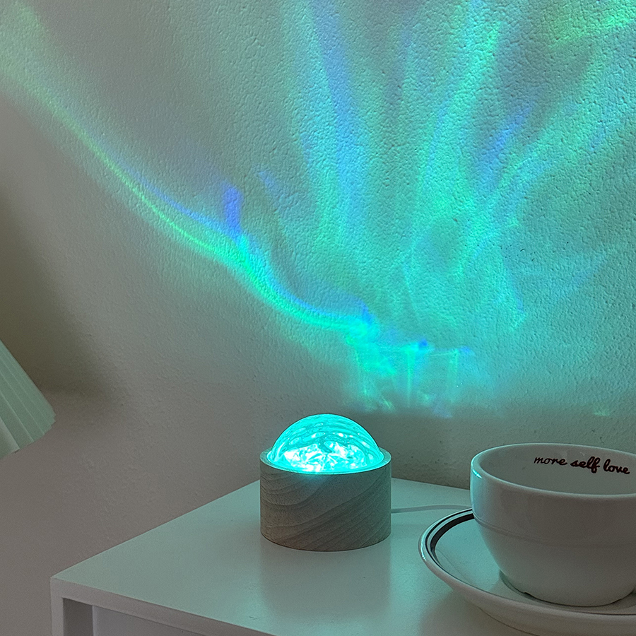 旋转水波纹光影灯氛围灯