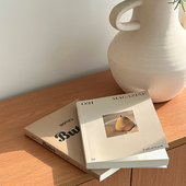 ins简约高级感杂志书仿真书样板间装 桌面摆件拍照道具 饰家居软装