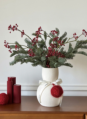 客厅玄关桌面摆件装饰品永生花束新年乔迁新居礼物喜庆春节氛围感