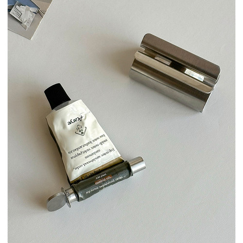 懒人挤压器护手霜牙膏新家的100个快递宿舍家用不锈钢挤牙膏神器