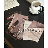 饰拍照道具出租屋遮丑新款 复古画片封面长方形装 饰卡片高清墙面装