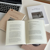 饰品仿真书 饰书客厅桌面装 高级感英文书拍照道具假书装 饰摆件装