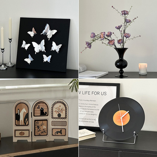 轻奢高档小众家居好物客厅玄关桌面摆件房间装 饰品办公室拍照道具