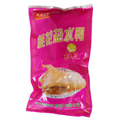 南京桂花鸭卤味食品 桂花牌盐水鸭普通定型真空包装熟食 1000g/袋