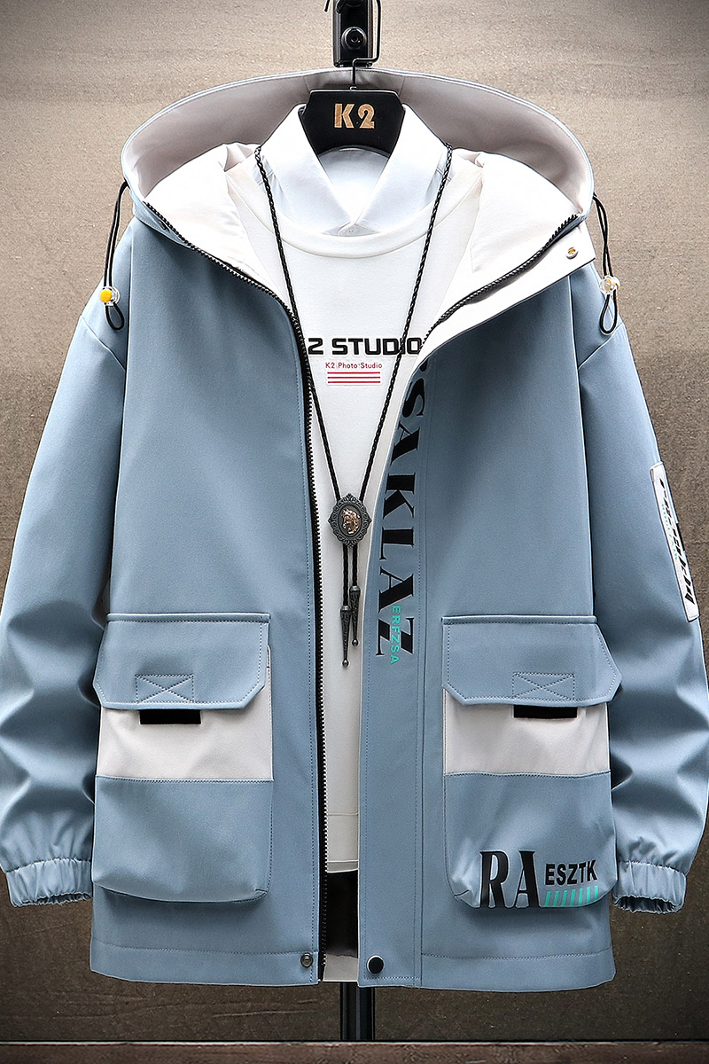 外套男春秋季2021新款韩版帅气休闲青少年夹克男上衣服DS217-P65,男装夹克,星座509
