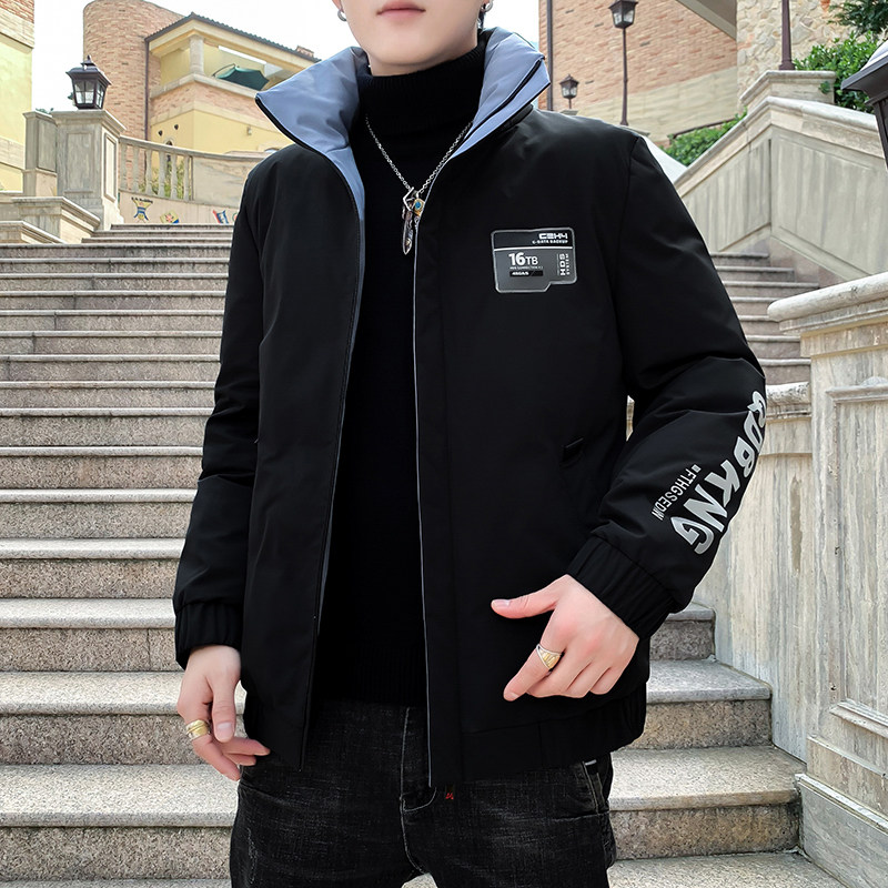 棉衣男士立领外套冬季新款保暖加厚冬装棉袄子潮流棉服DS606-P85图片