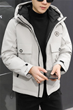 羽绒服短款冬季新款爆款连帽韩版加厚潮流外套男帅气Y587-P130，男装羽绒服，星座509