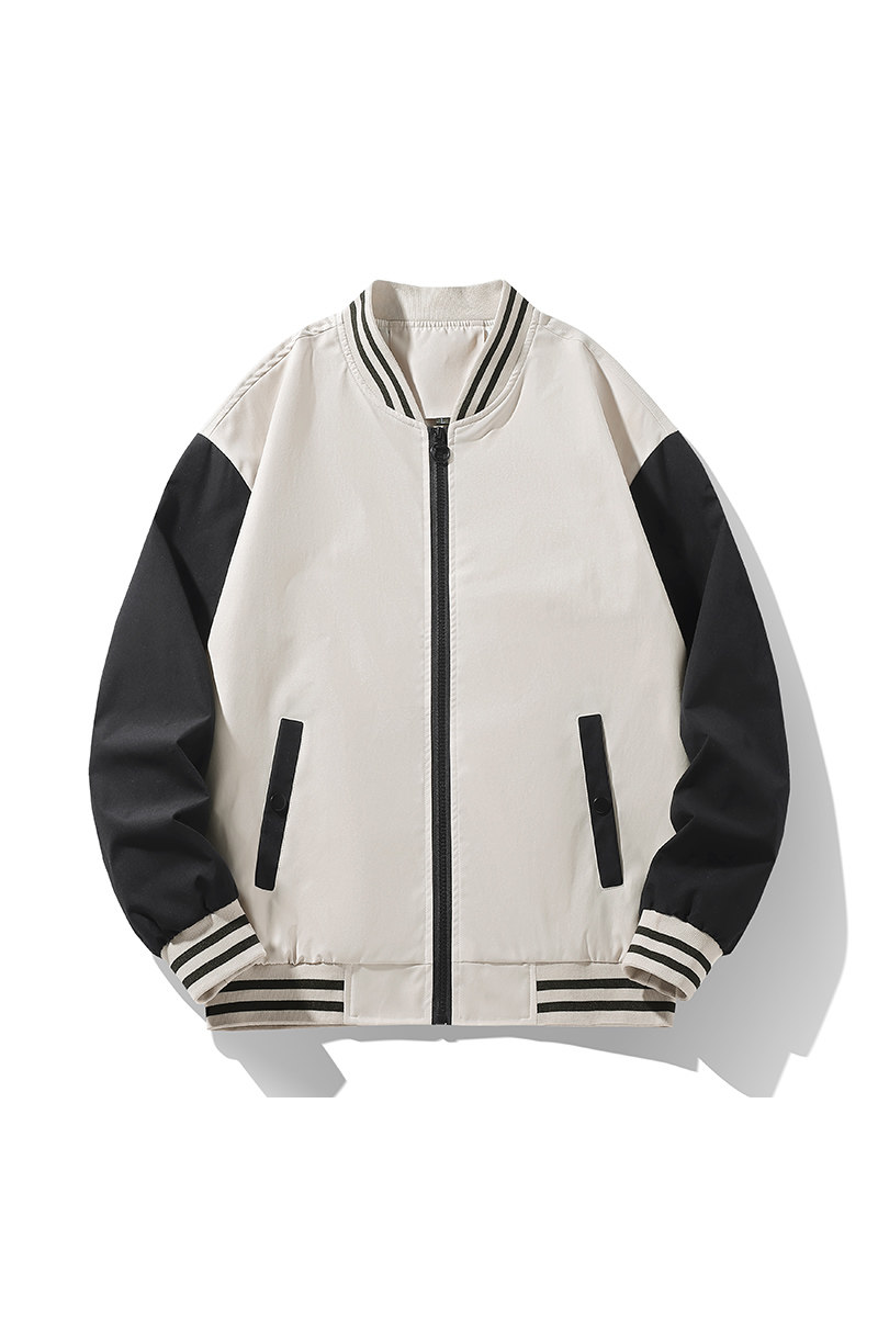 秋季外套男工装夹克休闲立领青年上衣服宽松百搭棒球服XS2210-P35,男装夹克,星座509