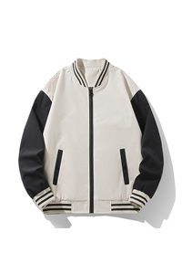 秋季外套男工装夹克休闲立领青年上衣服宽松百搭棒球服XS2210-P35图片