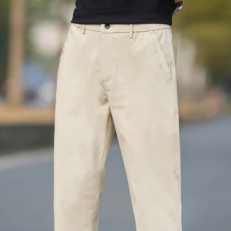 秋冬新款休闲裤男士直筒男裤男生2025新款修身九分裤子D9015-P45,男装休闲裤,星座509