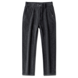 秋冬季男士休闲裤磨毛修身直筒青年潮牌长裤子Z2357-P40/加绒P50，男装卫衣，星座509