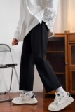 主推裤子男士新款潮牌阔腿九分裤秋季直筒运动休闲长裤子YZ20-P35，男装休闲裤，星座509