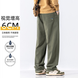 美式工装裤子男款潮牌直筒宽松休闲裤男潮流阔腿裤长裤Z2329-P50，男装休闲裤，星座509