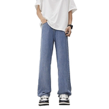 （特价）秋冬莱赛尔天丝薄款牛仔裤男直筒宽松垂感阔腿裤YB01-P30，男装牛仔裤，星座509