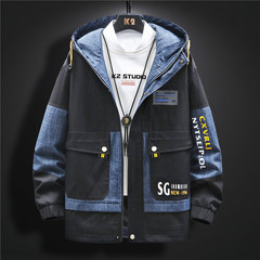 Men's coat spring new Korean fashion spring clothes spring coat thin casual jacket