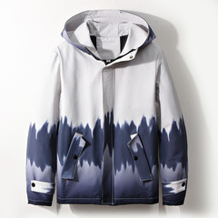 Spring and autumn jacket men's fashion brand cool casual coat youth student spring coat