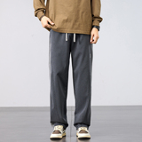 2025秋冬新款星空纹慵懒松弛感休闲裤男阔腿垂感直筒裤子M560-P45，男装休闲裤，星座509