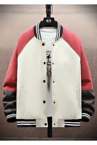 男士外套秋装2021新款休闲棒球服青年夹克潮流衣服HS618图片
