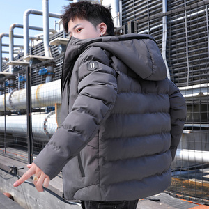 棉衣男士冬季外套2021新款羽绒棉服男装潮流加厚潮牌棉袄F611-P55