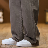 简约百搭美式复古直筒工装裤男裤高街宽松口袋休闲长裤Z2362-P50，男装工装外套，星座509