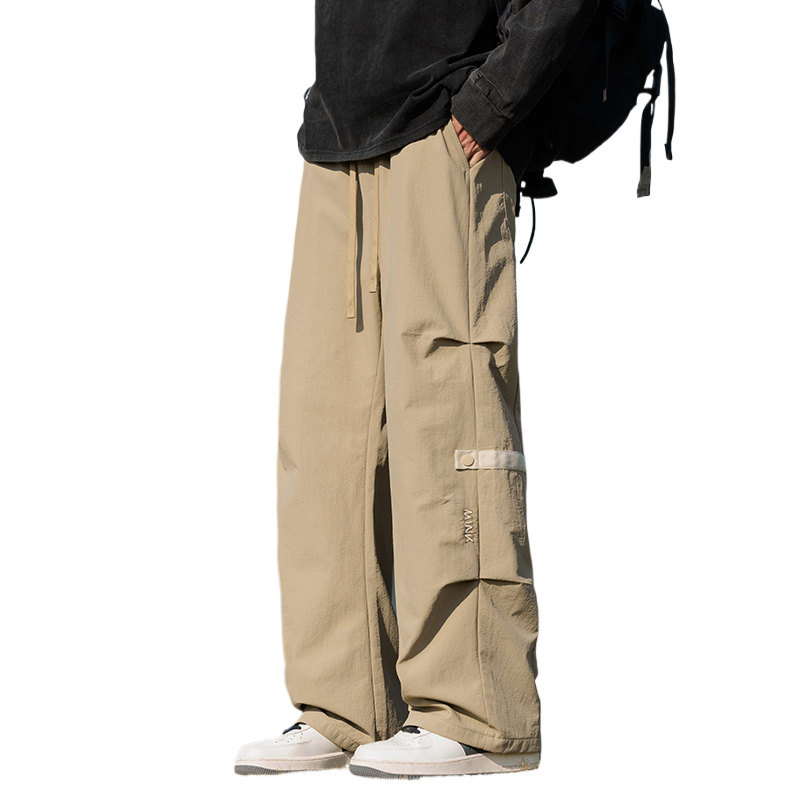 秋季新款直筒休闲裤男生新款速干裤子男生宽松阔腿长裤Z9807A-P45,男装休闲裤,星座509