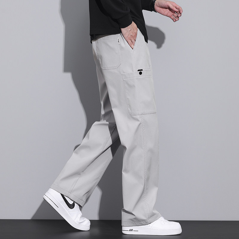 美式潮牌工装裤男款宽松运动休闲裤子户外春秋款冲锋裤Z9856-P45,男装休闲裤,星座509