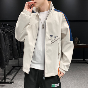 2021新款夹克男士春季潮流棒球服上衣男装宽松工装外套DS211-P65