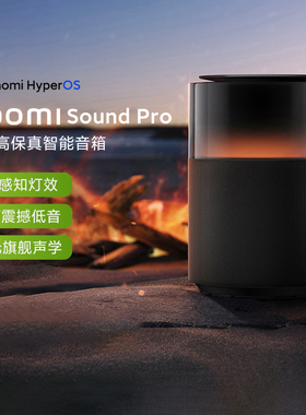 小米Xiaomi SoundPro小爱智能音箱7单元旗舰声学震撼低音家用礼物