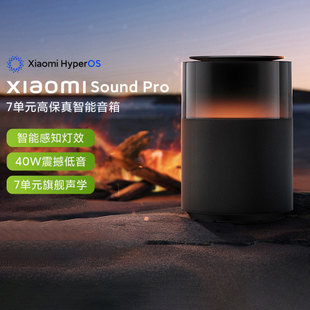 小米Xiaomi SoundPro小爱智能音箱7单元旗舰声学震撼低音家用礼物