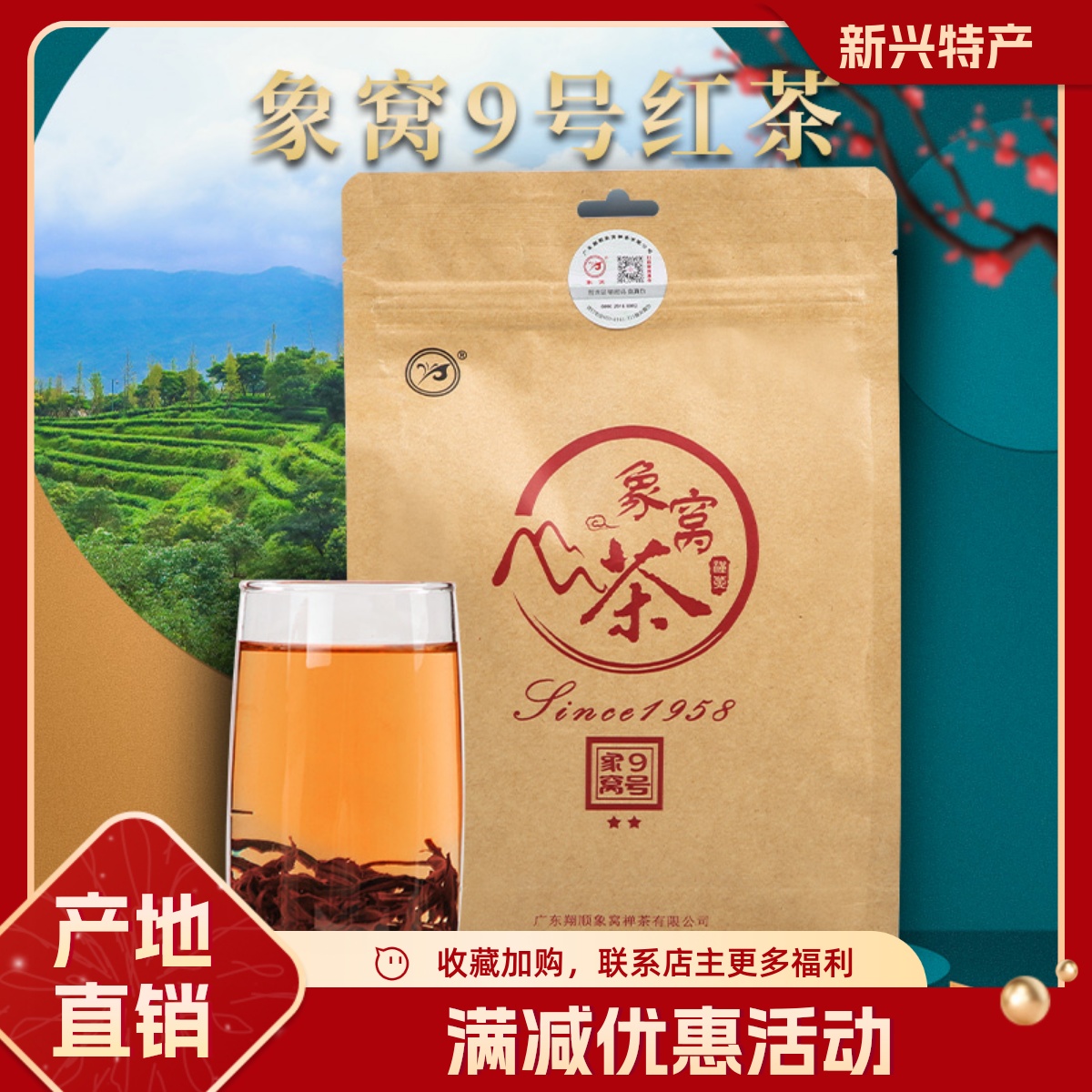 象窩茶紅茶有機茶廣東十大名茶