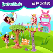 Phim hoạt hình Jungle Elf với bối cảnh trong nhà thiết lập món quà đồ chơi công chúa FRH44 - Búp bê / Phụ kiện