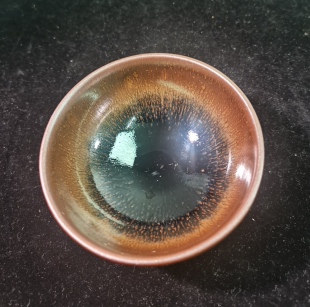 吴宝荣金兔毫平口器型主人杯