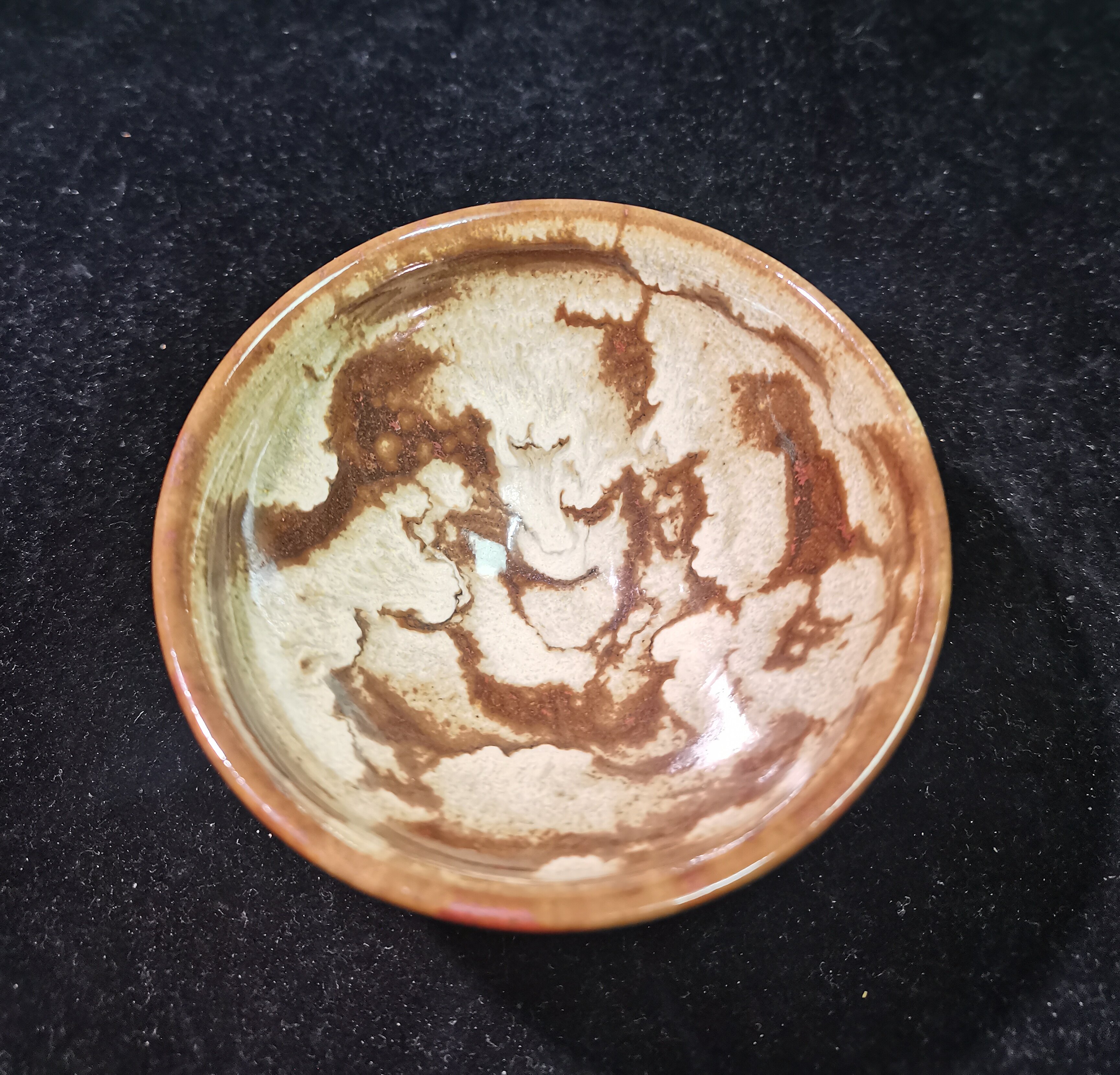 卓立旗窑变海浪束口器型主人杯