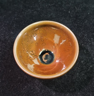 江静油滴束口器型主人杯(微瑕)
