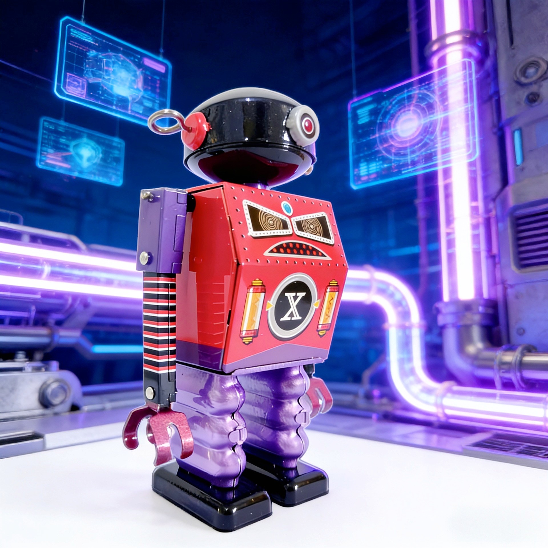 铁皮黑暗机器人战神机器人成人收藏品 创意礼品 铁皮工艺品