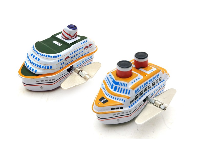 80后怀旧铁皮玩具发条亲子限量版