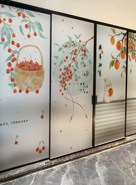 缔卡磨砂玻璃膜透光不透人防窥卫生间窗户贴纸防走光厕所隐私窗花